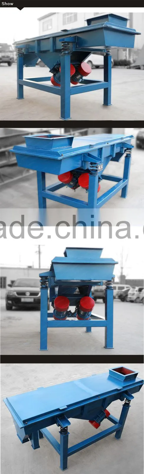 DZSF Linear vibrating screen manufacturer vibro screen for food powder