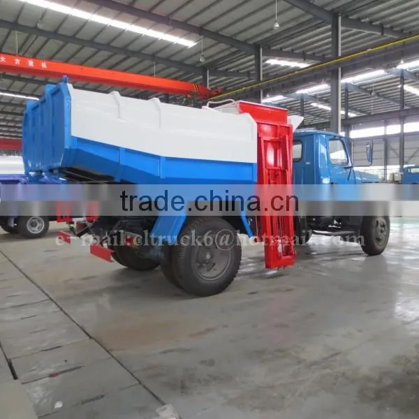 DONGFENG 140 4*2 Side Load Garbage truck 10m3