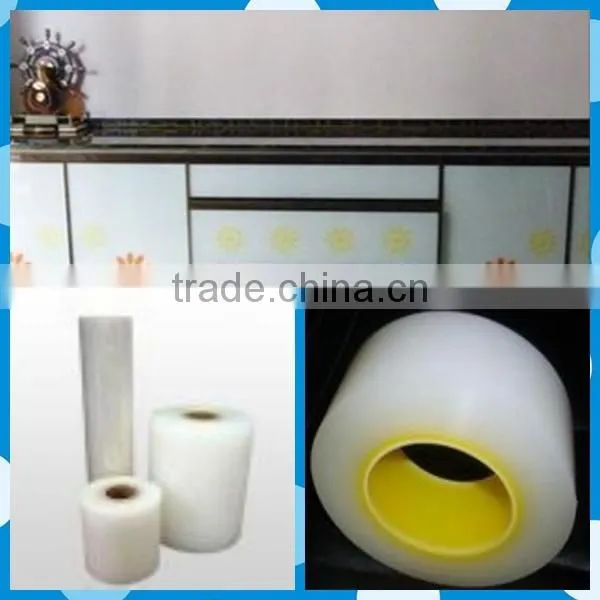 No residue easy peel self adhesive glass prtective film