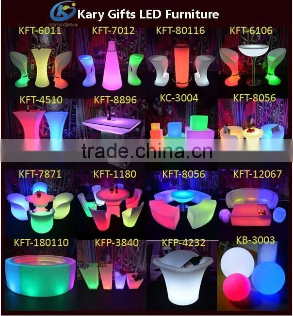 Disco KTV Club LED table flashing LED event furniture KFT-6011S