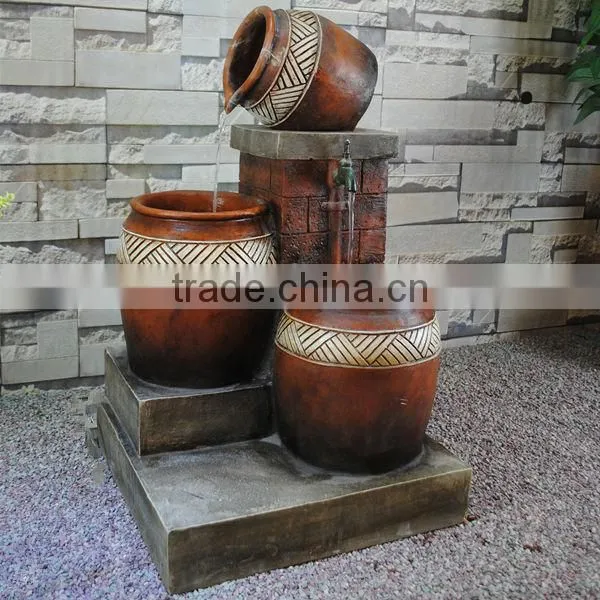 Resin Unique Yard Water Fountains