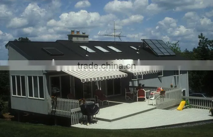 2014 High quality outdoor fixed aluminum balcony sunshade awning