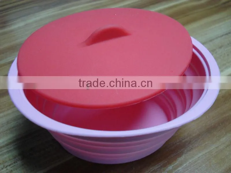 newest food grade cute durable baby feeding silicone bowl