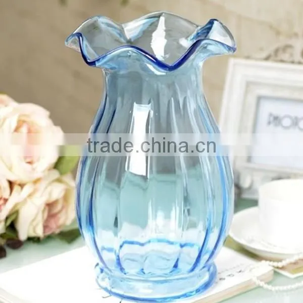 Hot sale glass ball vase clear glass ball vase