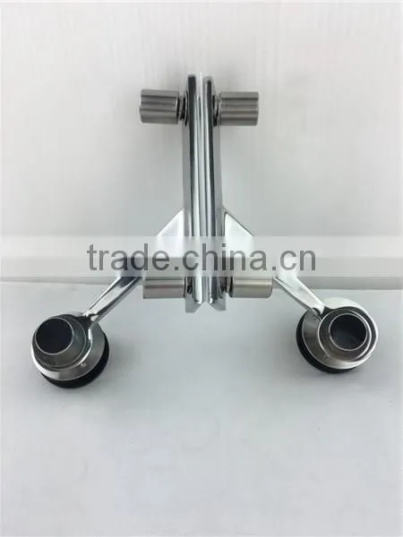 V Shape Glass Facade Spider Heavey Duty Glass Clamp