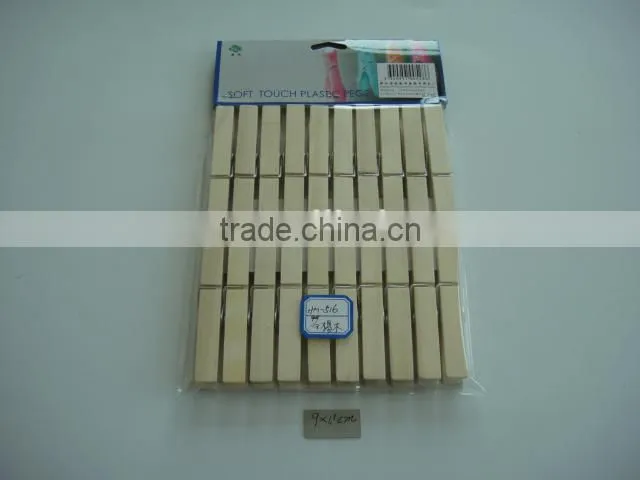 wooden bamboo colourful clothes hangers Plastic clothespin/clothes peg/clothes clip