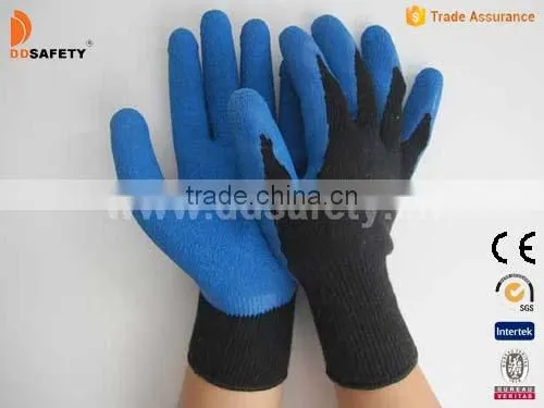 DDsafety Hot Sale Knitted With Latex Working Gloves With CE