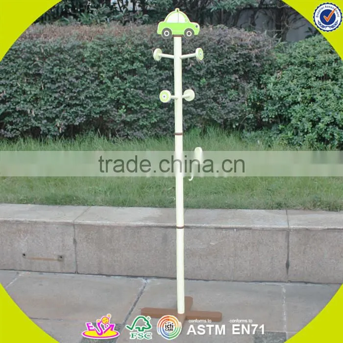 wholesale lovely design child pink coat standing hanger household necessities coat standing hanger for children W09B013