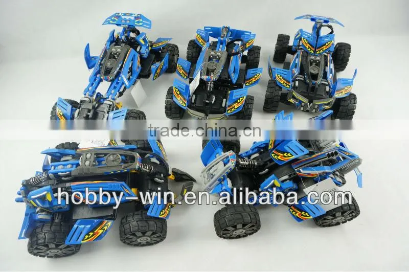 Five In One 6Channel DIY RC Car With LED Lights