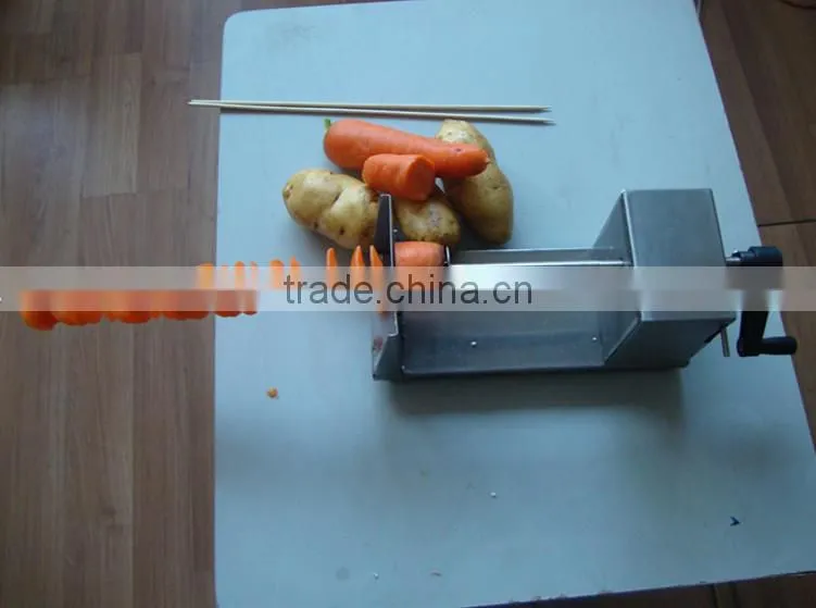 easy-use vegetable spiral slicer spiral potato slicer