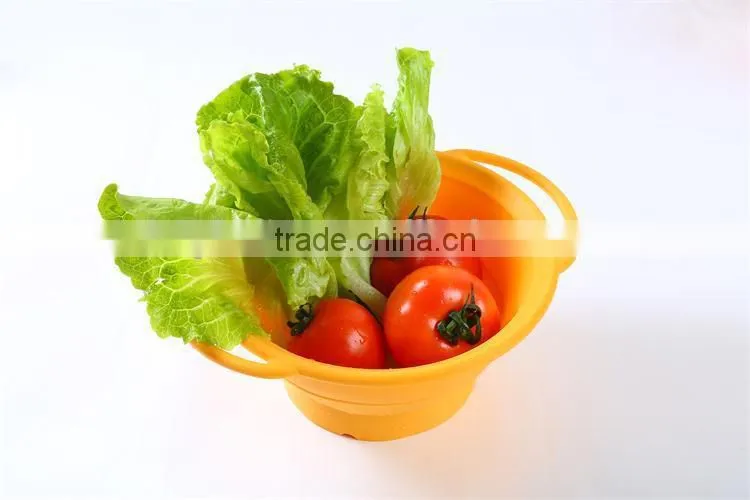 Collapsible silicone bowls hot selling microwave safe silicone bowls for kids