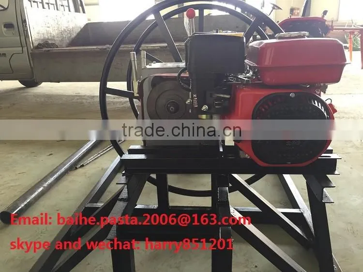 3T winding engine could place 100M steel wire rope