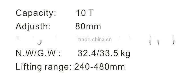 China Wholesale Hydraulic Bottle Jack SFJ-09