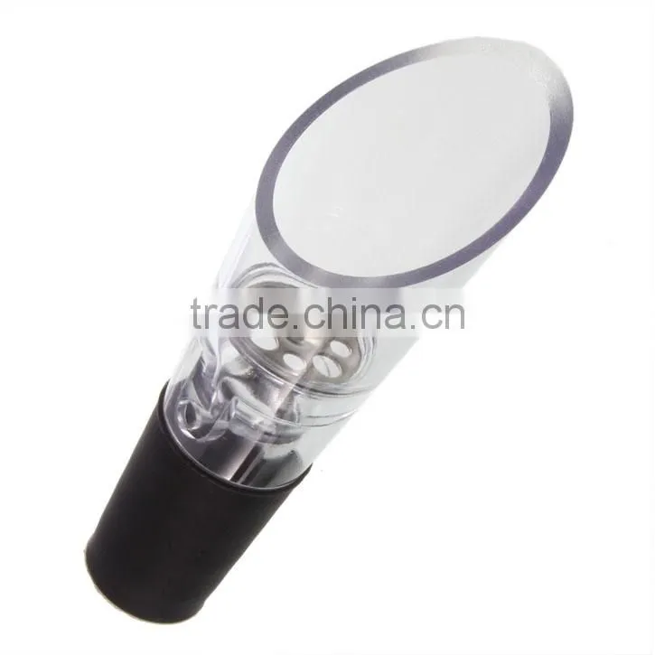 Pour Spout Wine Bottle Stopper Parts Opener Decanter Pourer Aerator New Cork Wine Bottle Stopper
