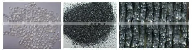 Silicon Carbide N Nylon PA 610 Abrasive filaments for pipe polishing