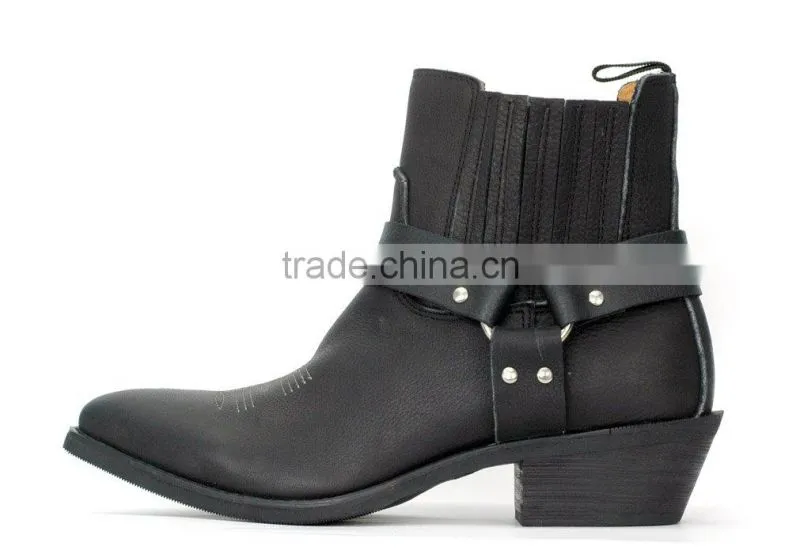 Goodyear welt leather western boots
