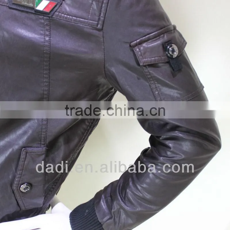 2014 Fashion Leather Motorbike Jacket