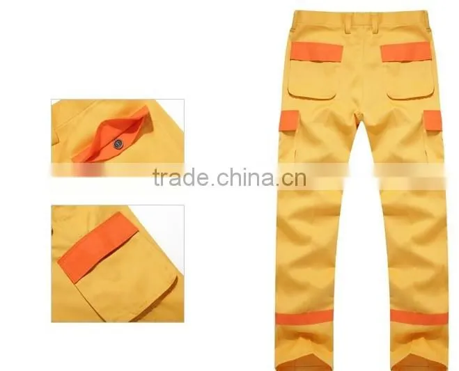 orange european constraction workwear OEM MANUFACTURER made in China