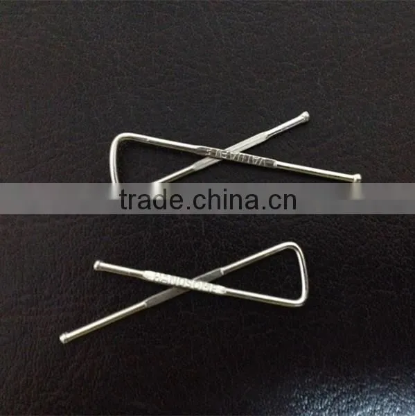 X Shape Shirt Packaging Metal Collar Clip