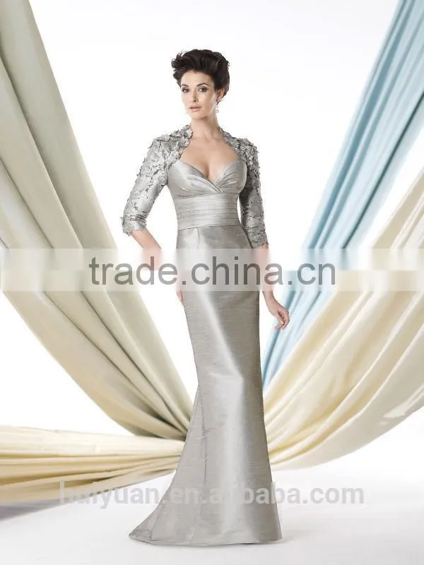 new design long satin fashionable women normal dress
