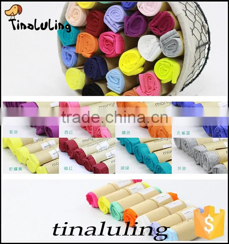 wholesale leggings 2015 girls 3/4 pants 96 colors cotton leggings girls pants