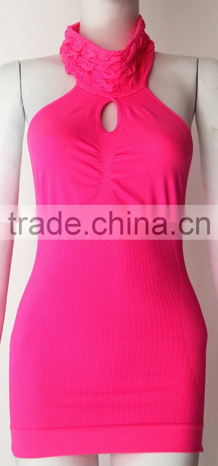Seamless fashion girls tops