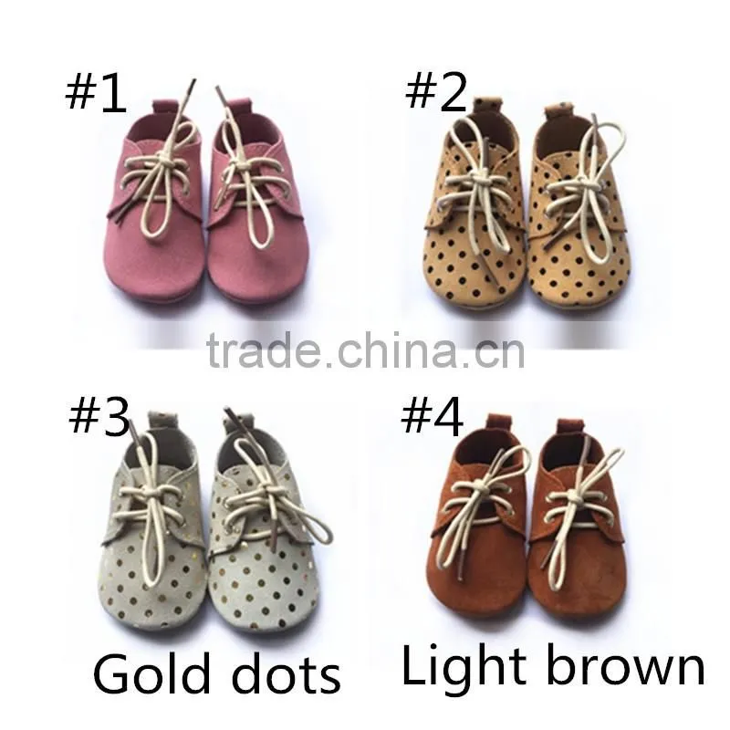 latest popular baby suede moccasins baby leather shoes