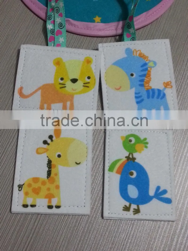 printed felt promotional toys