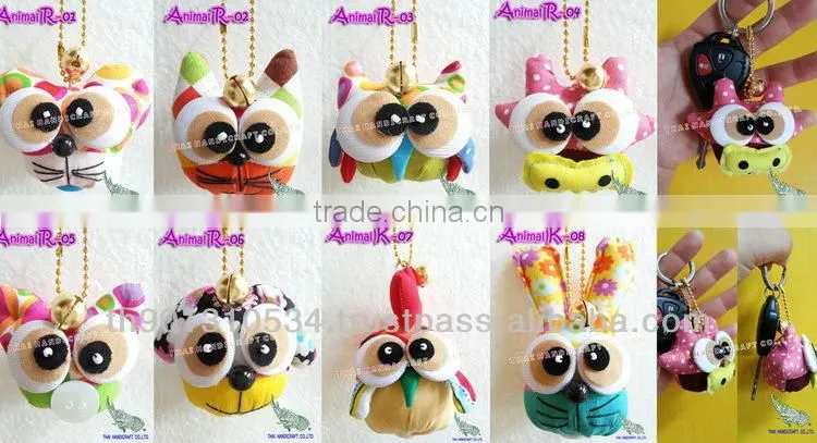 Animal Keychain Keyring String Accessories bag Handmade Gifts