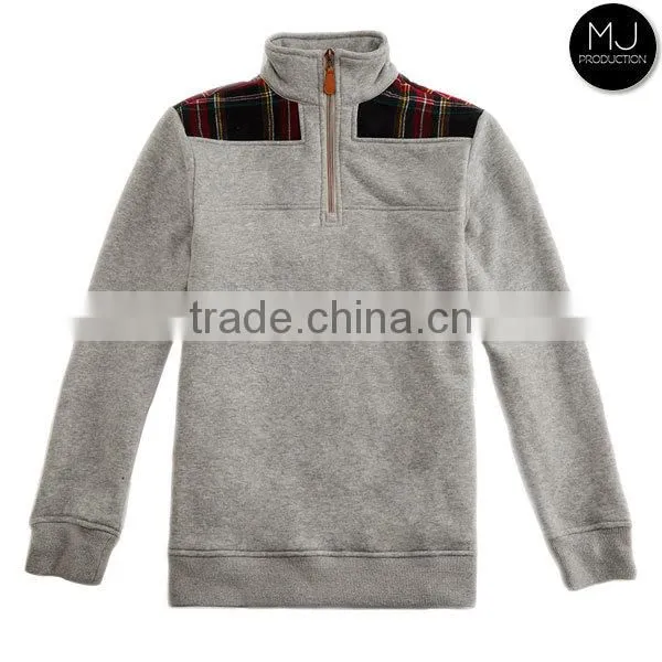 Wholesale New Design Women Quarter Zip Fleece Shep Shirt