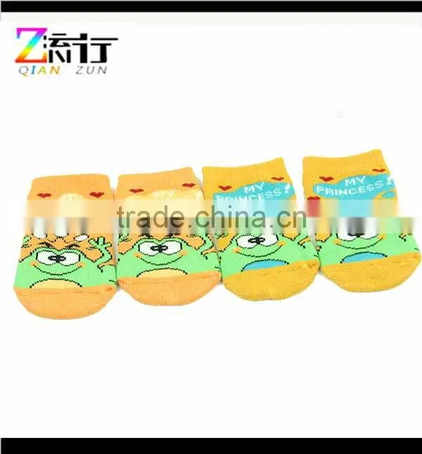 baby yellow socks/wholesale custom baby socks/Cute cotton socks