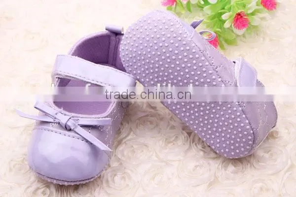 Hot Sale New Design Princess Girl Prewalker Baby Soft Sole Shoes