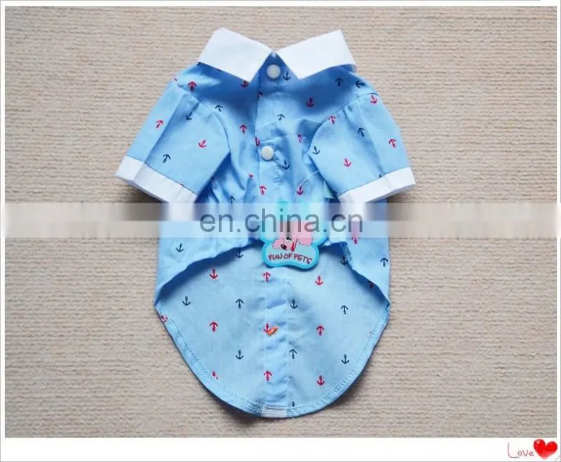 Casual Shirts for Dogs Clothes Pet Apparel