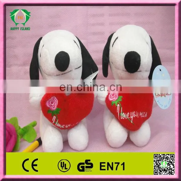 HI EN71 best selling valentine day plush toys pug dog,wholesale plush toys