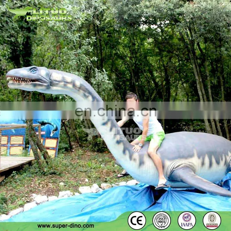 Long neck Moving Animatronic Dinosaur robot For Exhibition