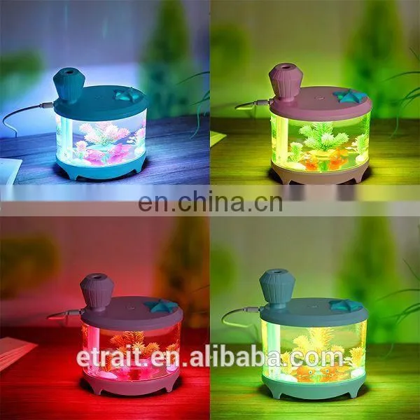 Hot sale USB ultrasonic humidifier with colorful LED