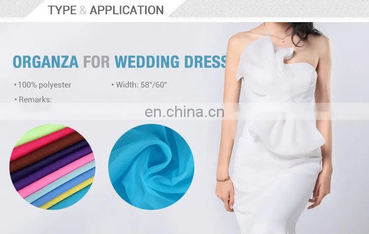 2015 Most Popular Packing Material Organza Sequence Lace Fabric Flower Mesh Netting Roll