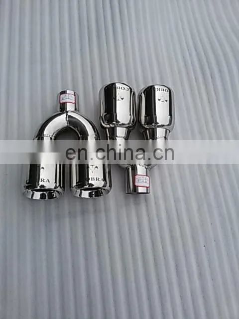 Best performance double Exhaust muffler tip for car