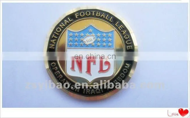 2017 promotional gifts New York coins with shiny nickel plated