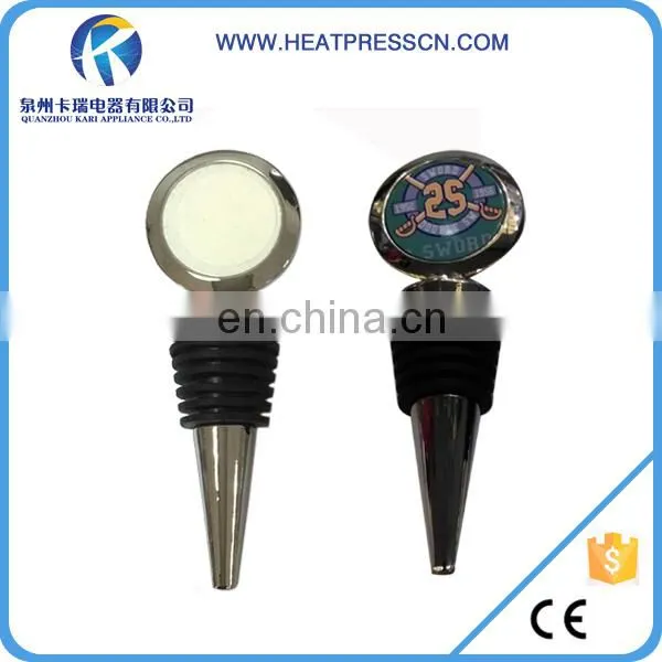 sublimation blank of wine stopper