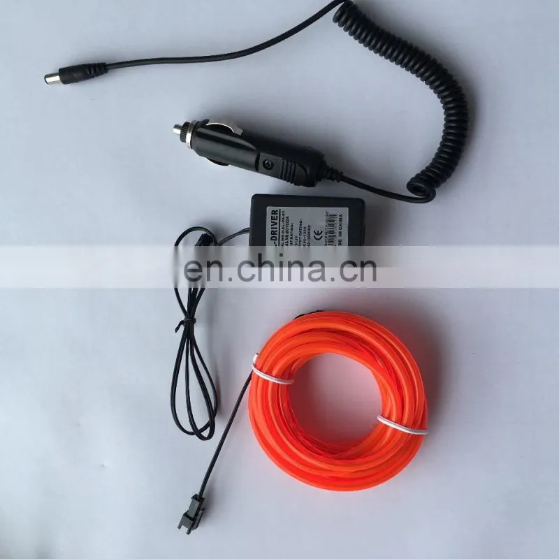 car decorative cold light el wire neon rope light