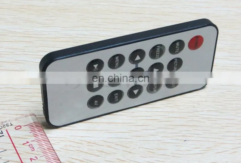 Button Cell Mini TV Set Code Switch 16 Key Universal IR Remote Control For DVD Player