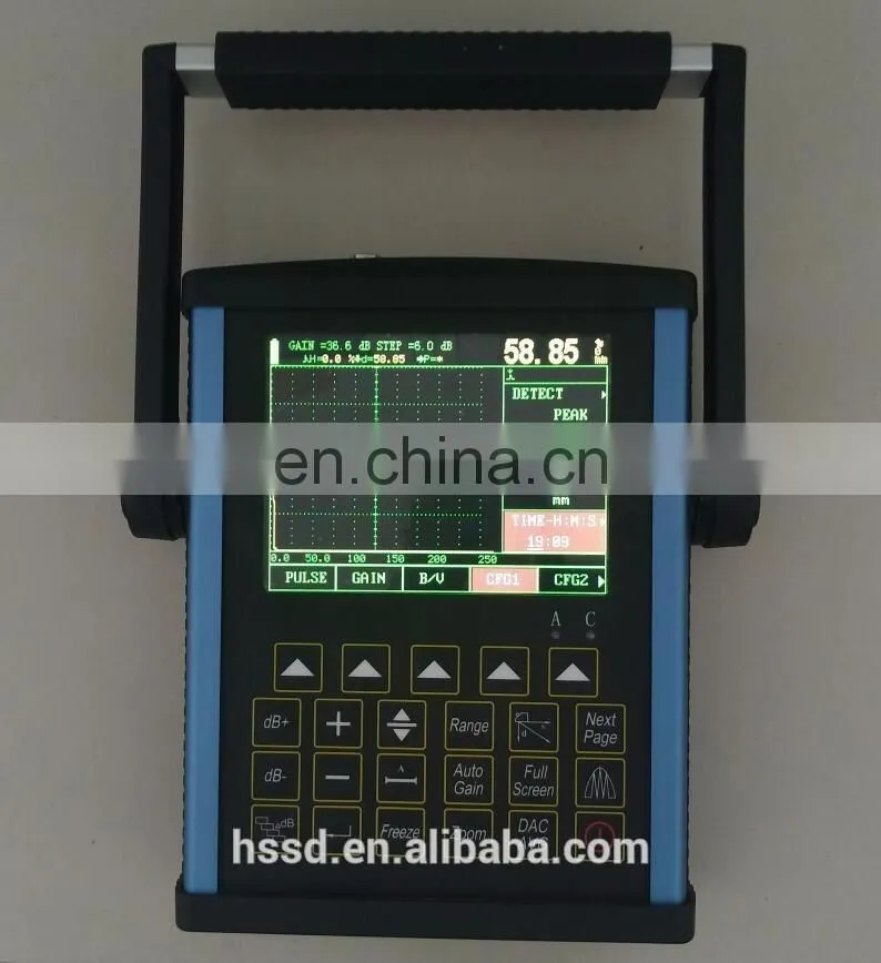 HST800 NDT Equipment Digital Portable Automatic Ultrasonic Flaw Detector