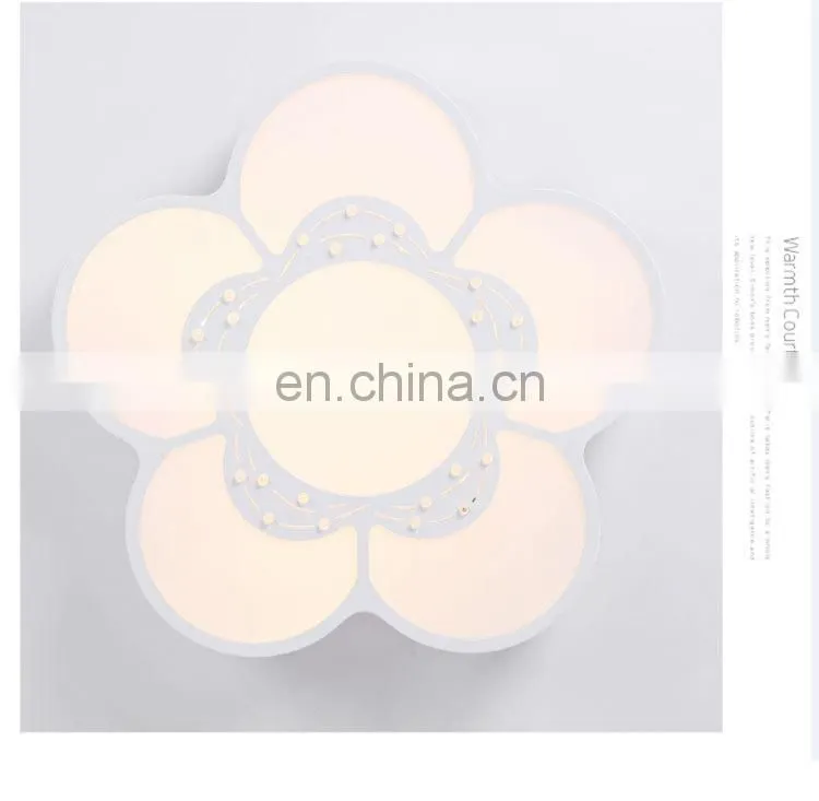 Modern simple atmosphere LED living room ceiling lamp creative iron acrylic bedroom study lighting