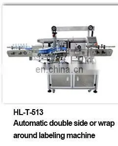Vinegar Two Sticker Used Bottle Labeling Machine / Cocktail Bottle Neck And Bottom Labler
