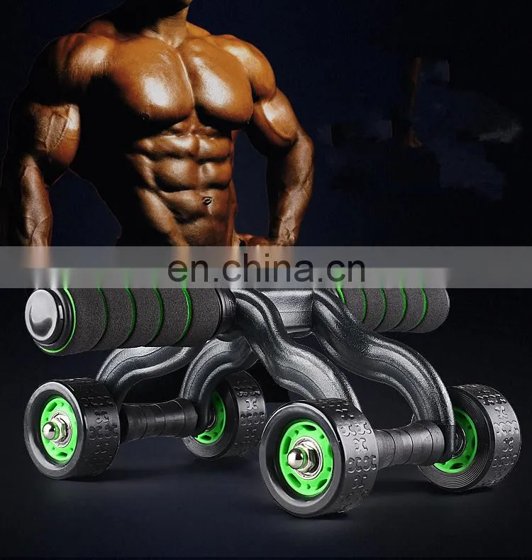 Factory Direct Fitness Equipment 4 Wheels AB Wheel Roller