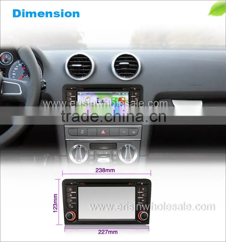 Erisin ES7047A 7 inch A3 MTK 2 Din Car Radio CD Player with GPS Bluetooth