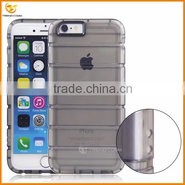 new arrival shockproof for iphone 6 plus clear back cover case