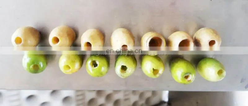 Date pitting machinery for olive fruit mini olive pit pitting and stuffing machine 2 years warranty