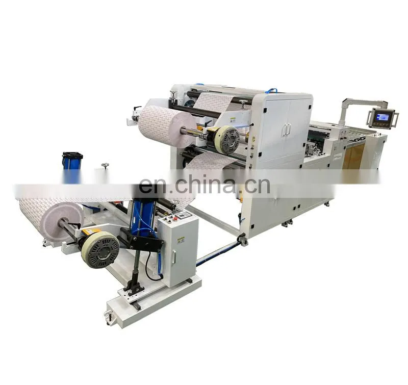 UTHQ1100K Automatic Dutch oven fryer parchment oil wax paper cross cutting sheeting machine